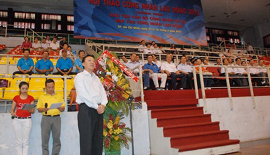 Opening workshop for workers in 2013