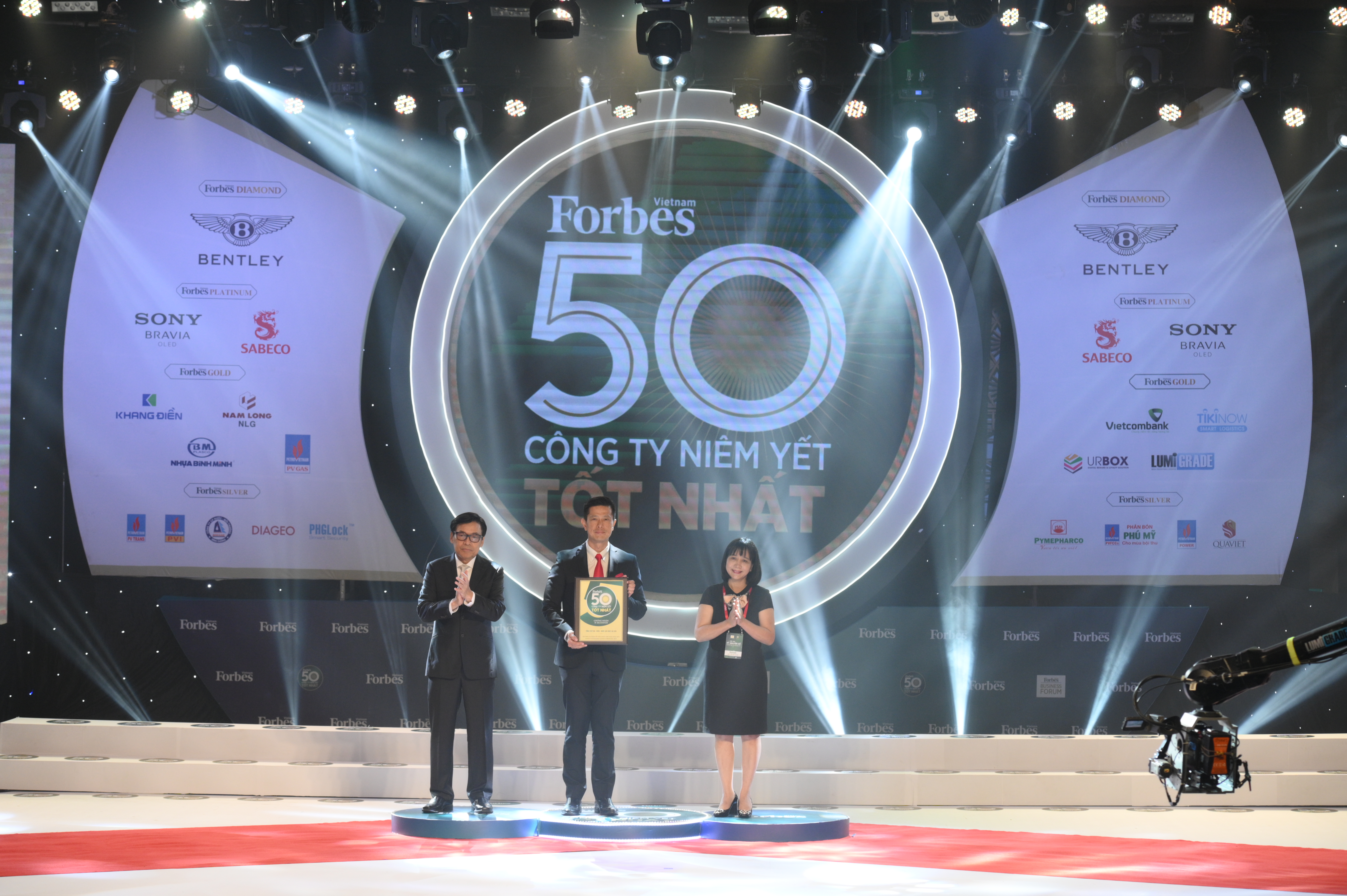 SABECO được vinh danh Top 50 công ty niêm yết tốt nhất Việt Nam năm 2019
