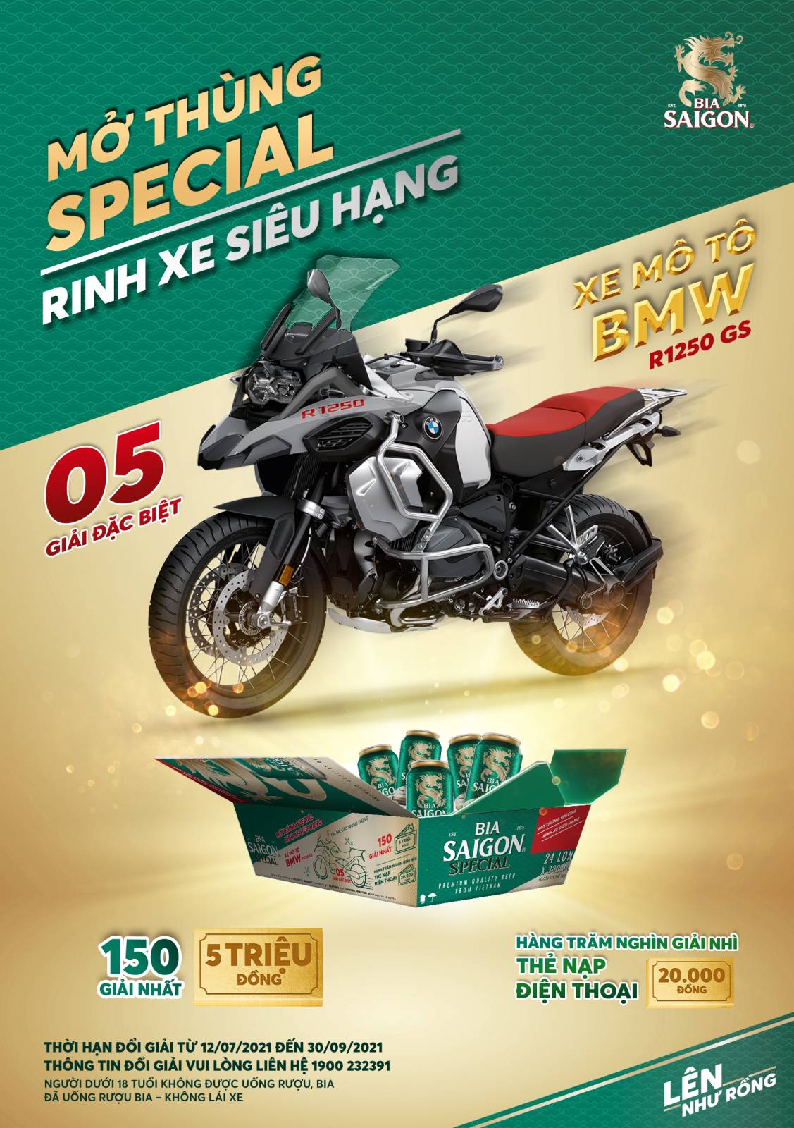CHƯƠNG TRÌNH KHUYẾN MẠI “MỞ THÙNG SPECIAL – RINH XE SIÊU HẠNG”