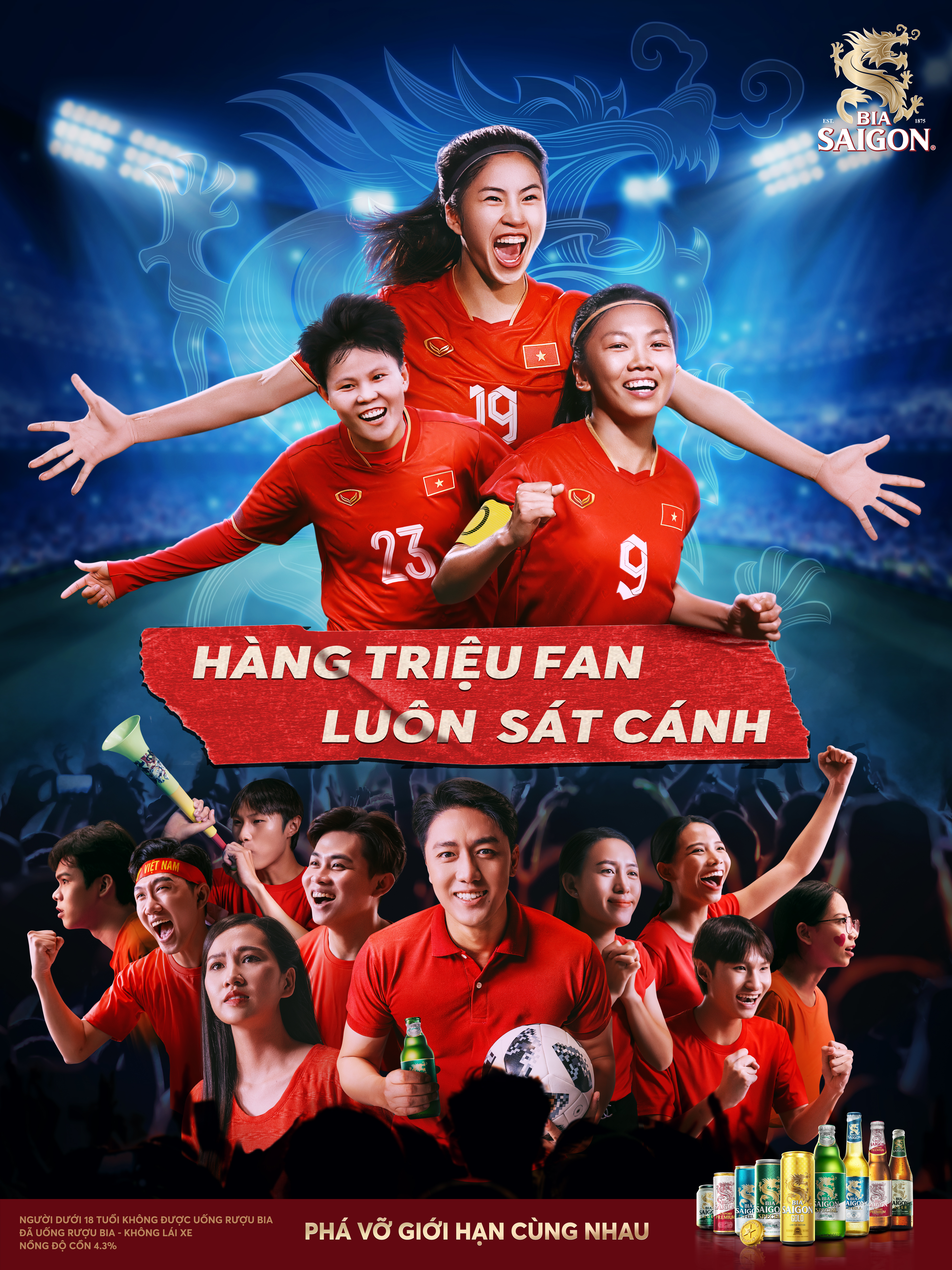 BIA SAIGON RALLIES SUPPORT FOR VIETNAM NATIONAL WOMEN’S FOOTBALL TEAM THROUGH EXCLUSIVE SPONSORSHIP “VIETNAM, WHERE ARE YOU?” DOCUMENTARY FILM