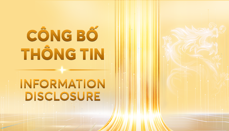 CÔNG BỐ THÔNG TIN